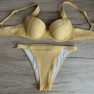 PINK Victoria’s Secret swim top and bottom